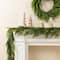 Glitzhome® 6ft Christmas Greenery PE Garland, 2ct.